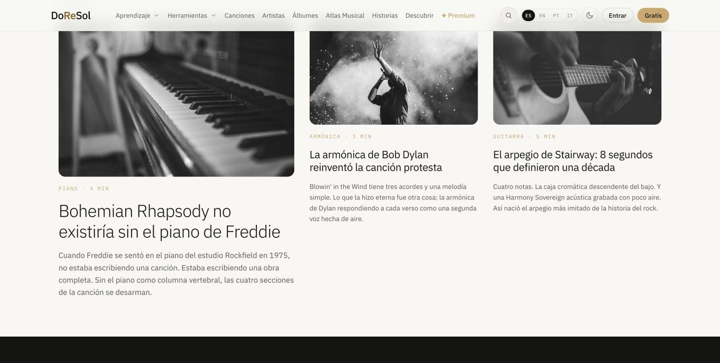 Home: Stories — the missing context — DoReSol
