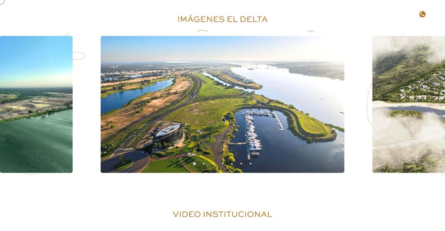 Home: 'El Delta images' carousel — El Delta