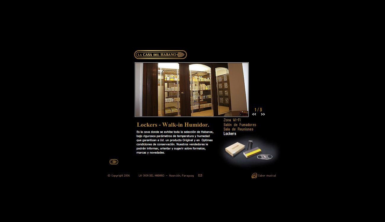The place: the lockers — the climate-controlled cellar where each client keeps their own — La Casa del Habano