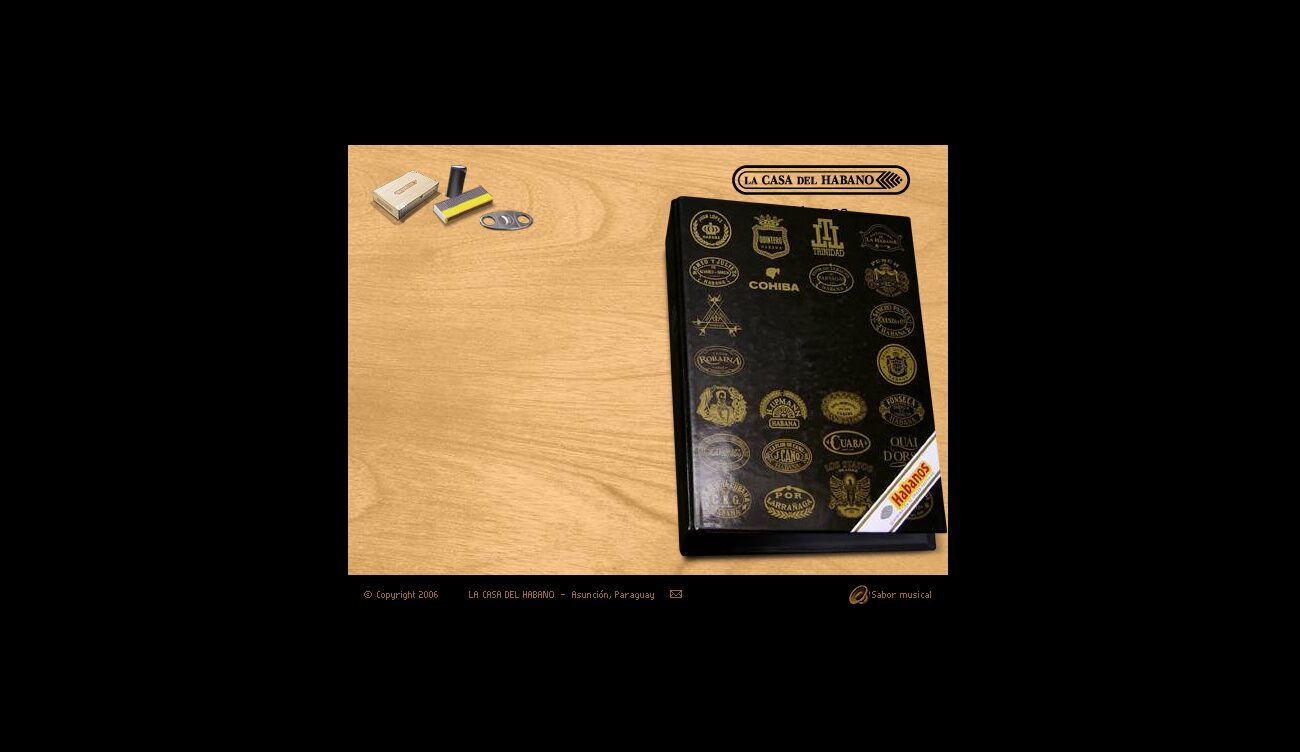 Brands: the black book with the twenty Habanos logos on the cover — La Casa del Habano