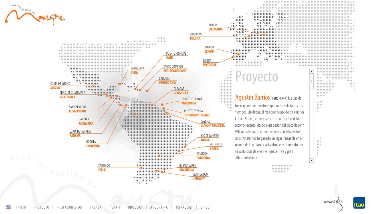 The project: retracing Mangoré's journey — Tras las Huellas de Mangoré