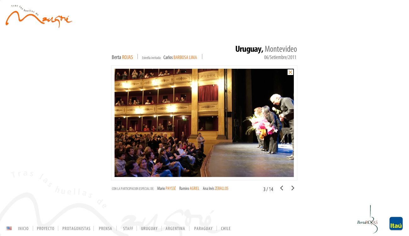 Uruguay: gallery from Teatro Solís in Montevideo, with Carlos Barbosa-Lima — Tras las Huellas de Mangoré