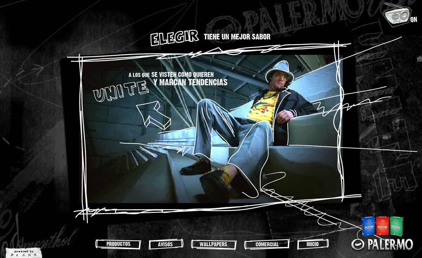 Rollover: "to those who dress how they like and set the trend" — Palermo "Unite"