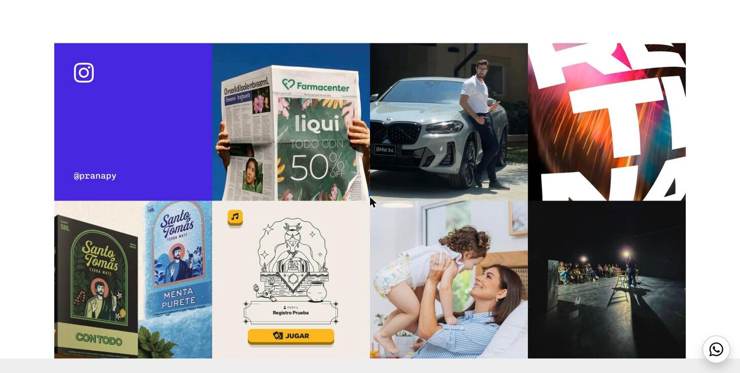Home: mosaic of the @pranapy Instagram feed — PRANA