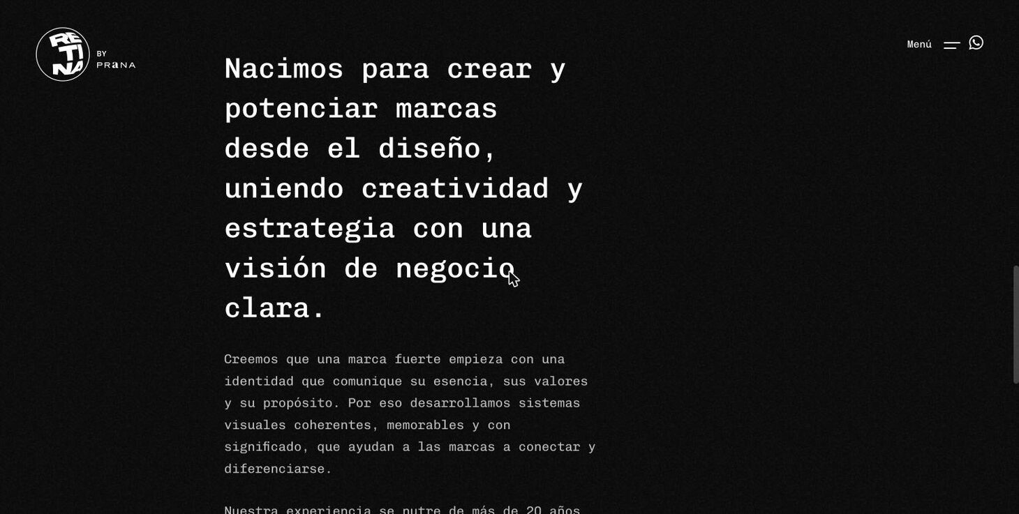 About: manifesto — creativity and strategy with a business mindset — Retina by PRANA