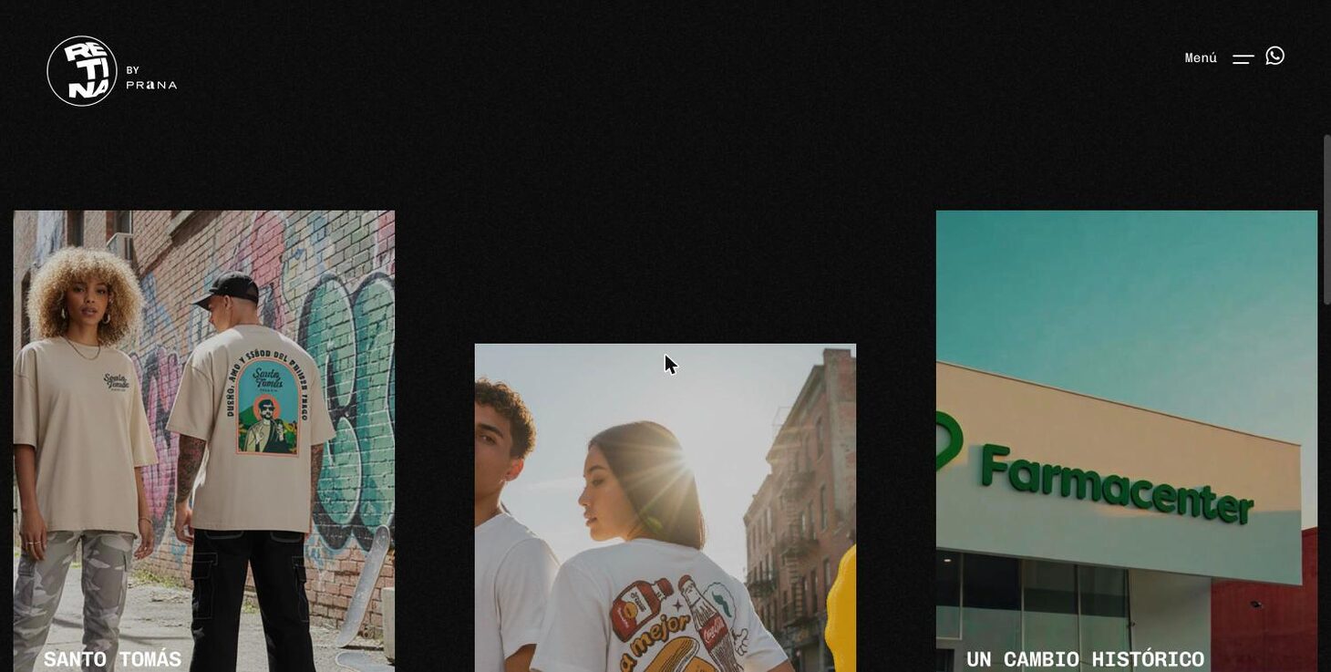 Work: masonry grid — Santo Tomás, Don Vito, Farmacenter — Retina by PRANA