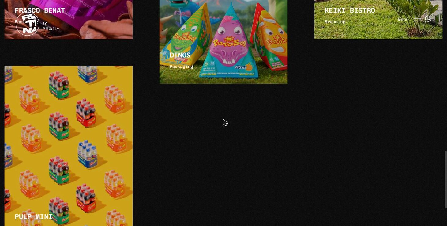 Work: Dinos (Purosol) and Pulp Mini — Retina by PRANA