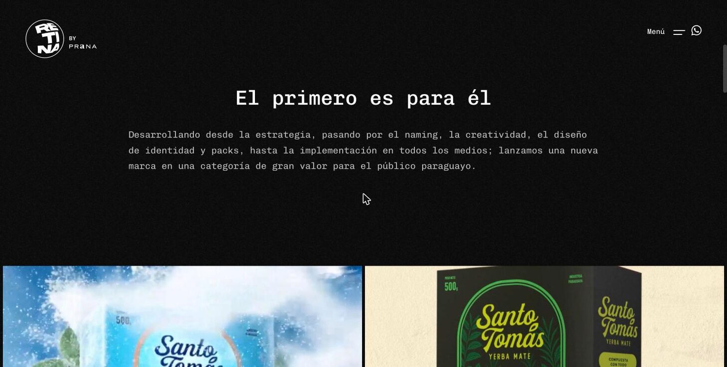 Santo Tomás case: the concept — from strategy and naming to the packs — Retina by PRANA