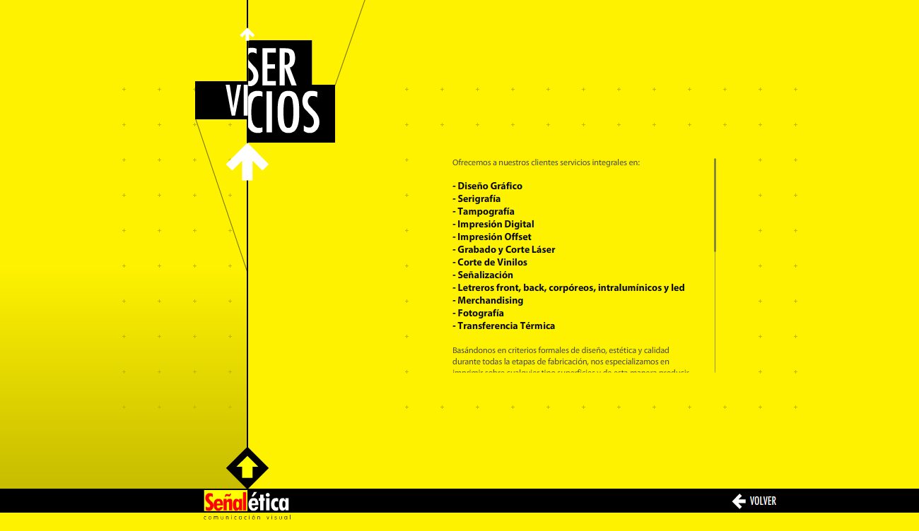 Services — Señalética