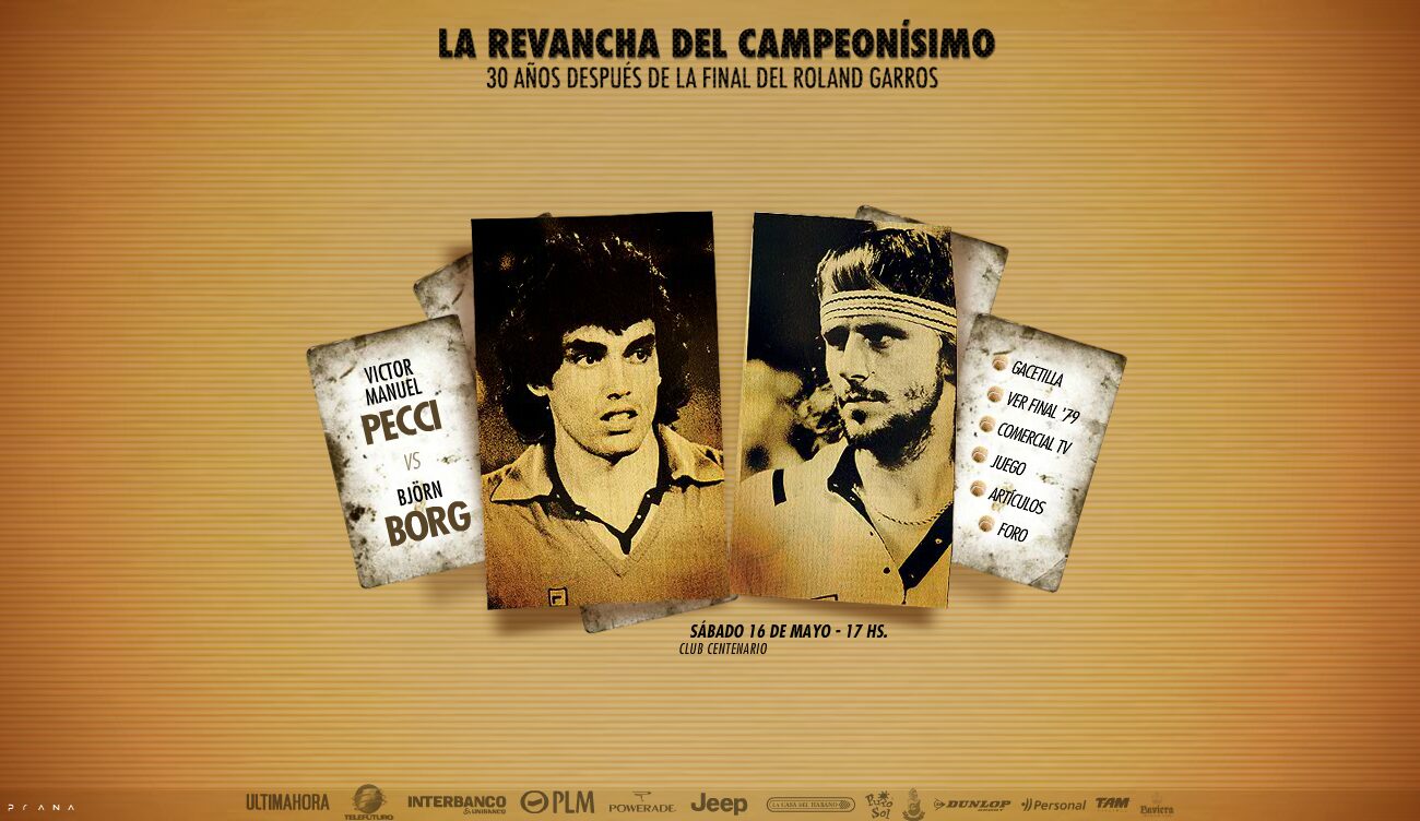 Homepage of the La Revancha del Campeonísimo website